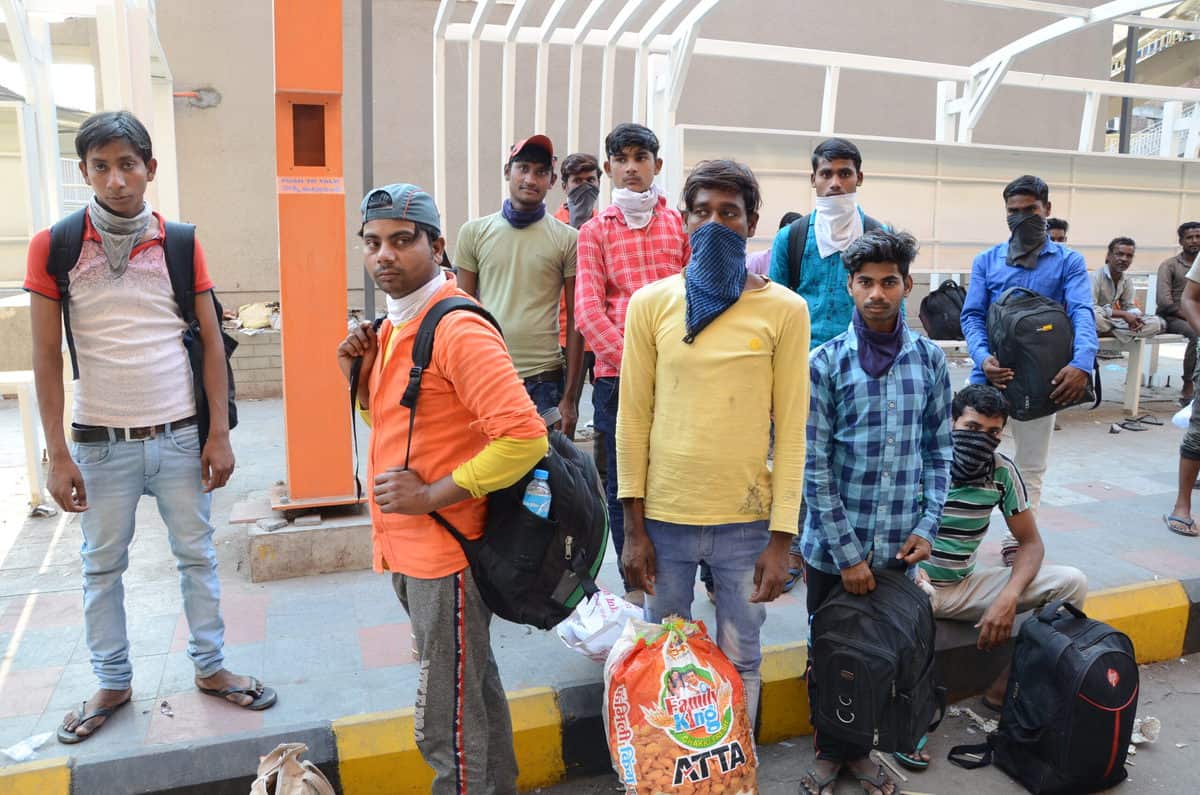 Worst affected by COVDI-19 ware migrant workers