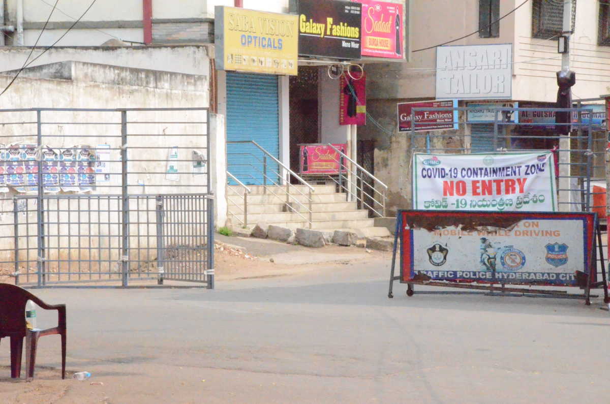 Photos: Lockdown in Hyderabad