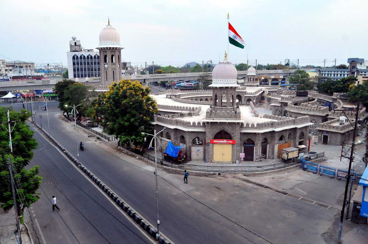 Photos: Lockdown in Hyderabad