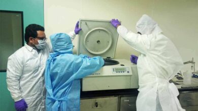 UoH staff undergo training at CCMB for COVID-19 testing