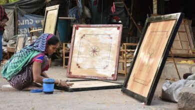 Carrom board sale soars as many homebound try to pass time