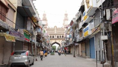 Hyderabad: Most of shops at Charminar remain closed