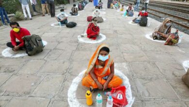 Photos: Migrants arrive in Bhopal