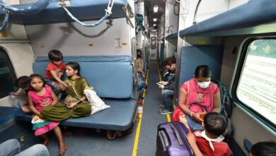 Photos: Passenger train services resume