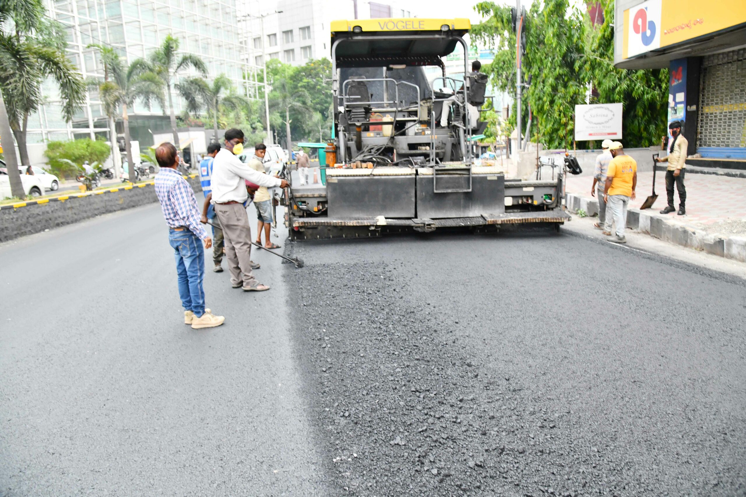 CRMP Road Works in Full swing: Agencies utilising lock down period