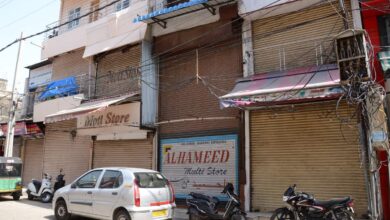 Charminar shops closed in support of no-new-clothes-in-Eid