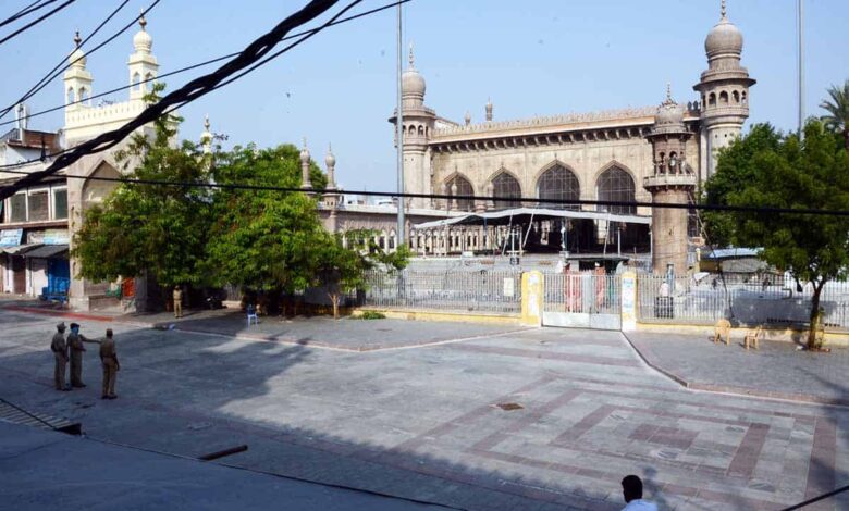 No Eid prayers offered at Eidgahs, major mosques in Hyderabad