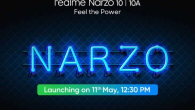 Realme Narzo 10 series launch now on May 11