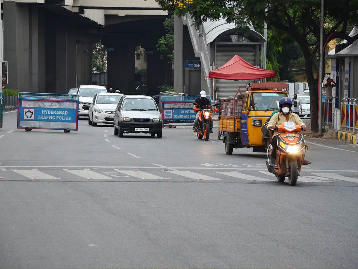 Hyderabad arterial roads back to life