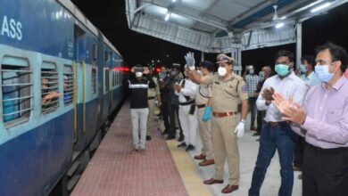 Special train leaves Hyderabad with 1,250 workers to Bihar