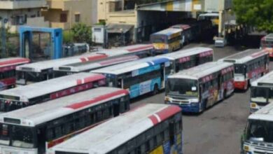 TSRTC not paying salaries on time; over 150 buses are not road worthy