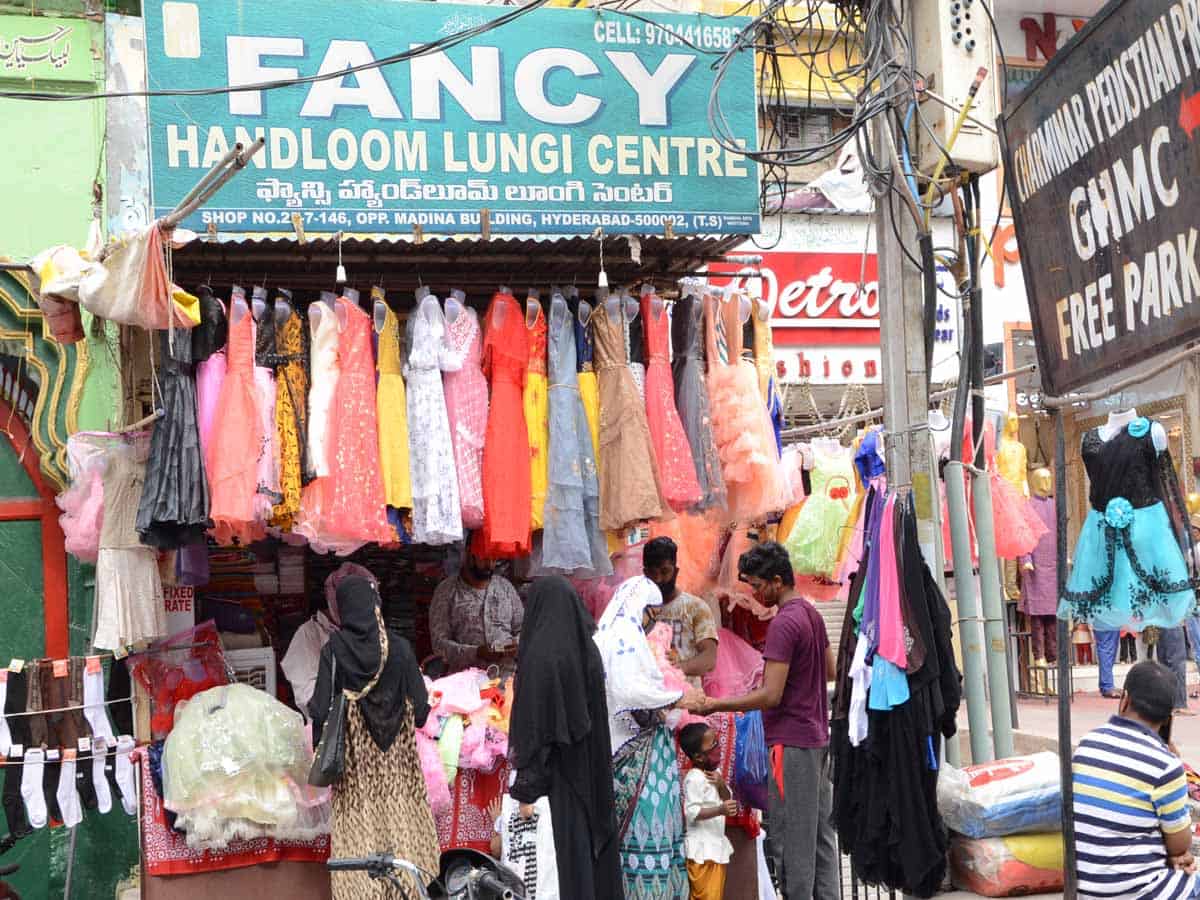 Hyderabad shops open up for business again