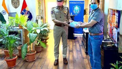 Synchrony’s donates 15k face masks to Telangana State Police