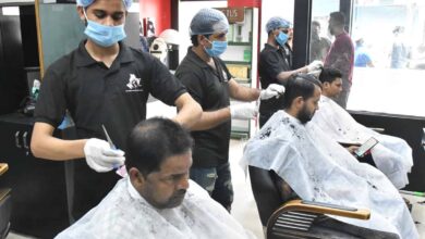 Salons open in Hyderabad after relaxation in lockdown rules