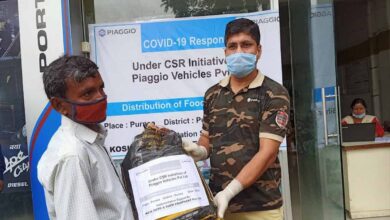 Piaggio donates 11000 + ration Kits to auto drivers