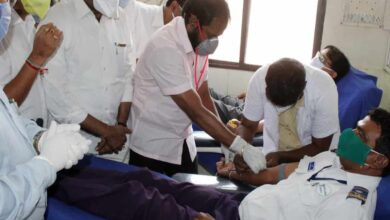 Tourism Minister inaugurates blood donation camp in Hyderabad