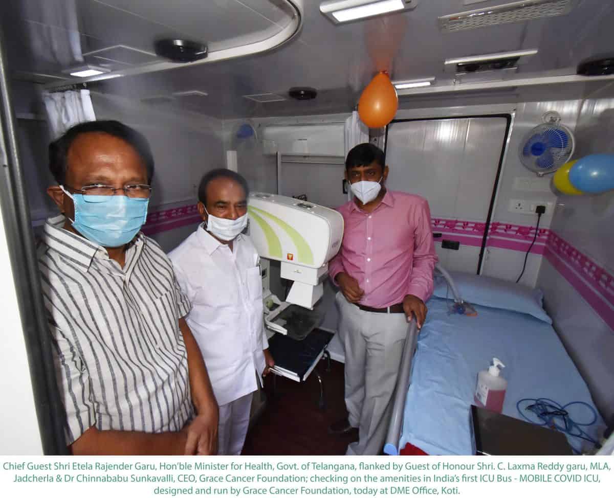 Grace Cancer Foundation launches ‘Mobile COVID ICU’ in India