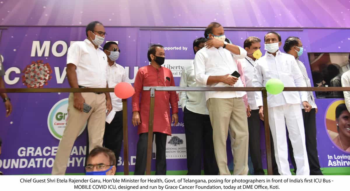 Grace Cancer Foundation launches ‘Mobile COVID ICU’ in India
