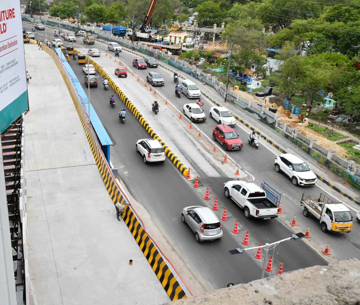 Hyderabad: Panjagutta steel bridge ready, one more to come up
