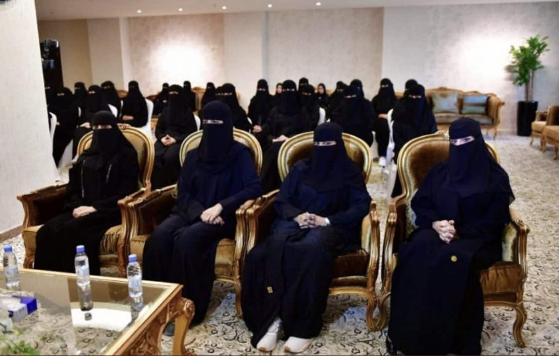 50 women appointed as public prosecutor investigators for the first time in history of Sauid Arabia.