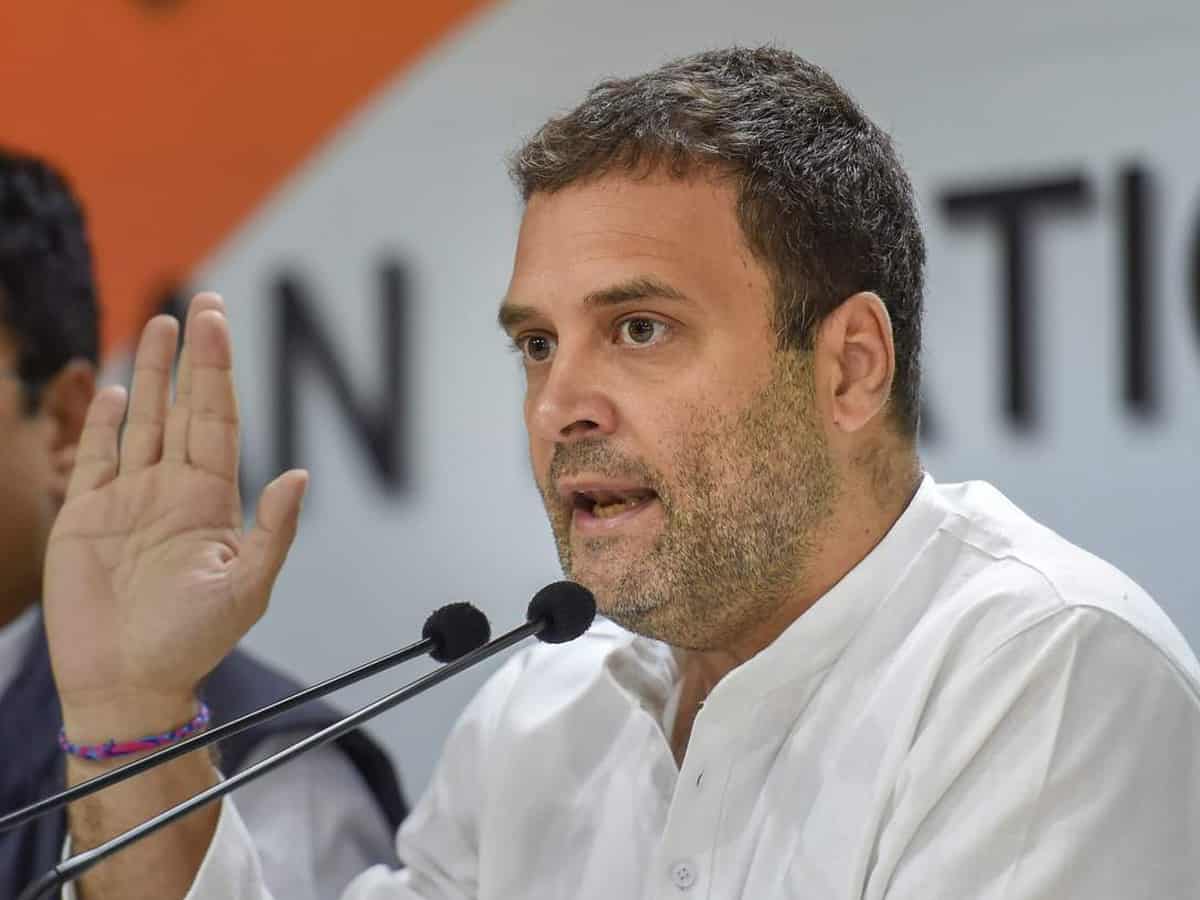 PM has surrendered Indian territory to China: Rahul Gandhi