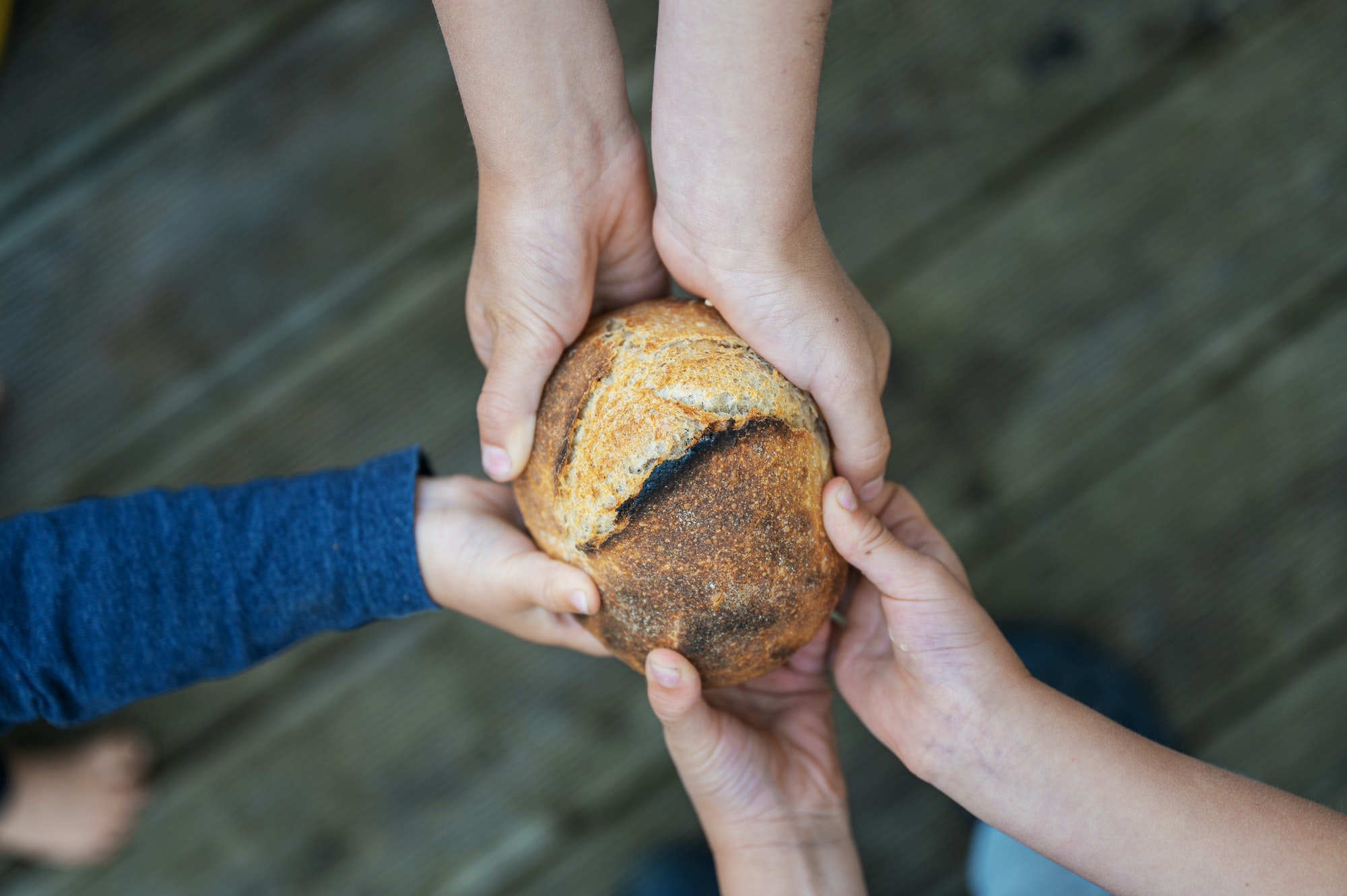 Conceptual image of poverty and hunger