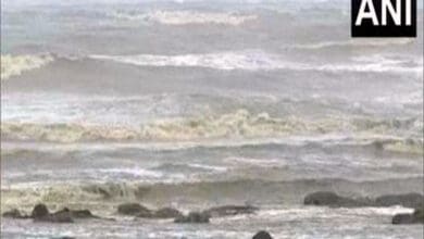 high tide