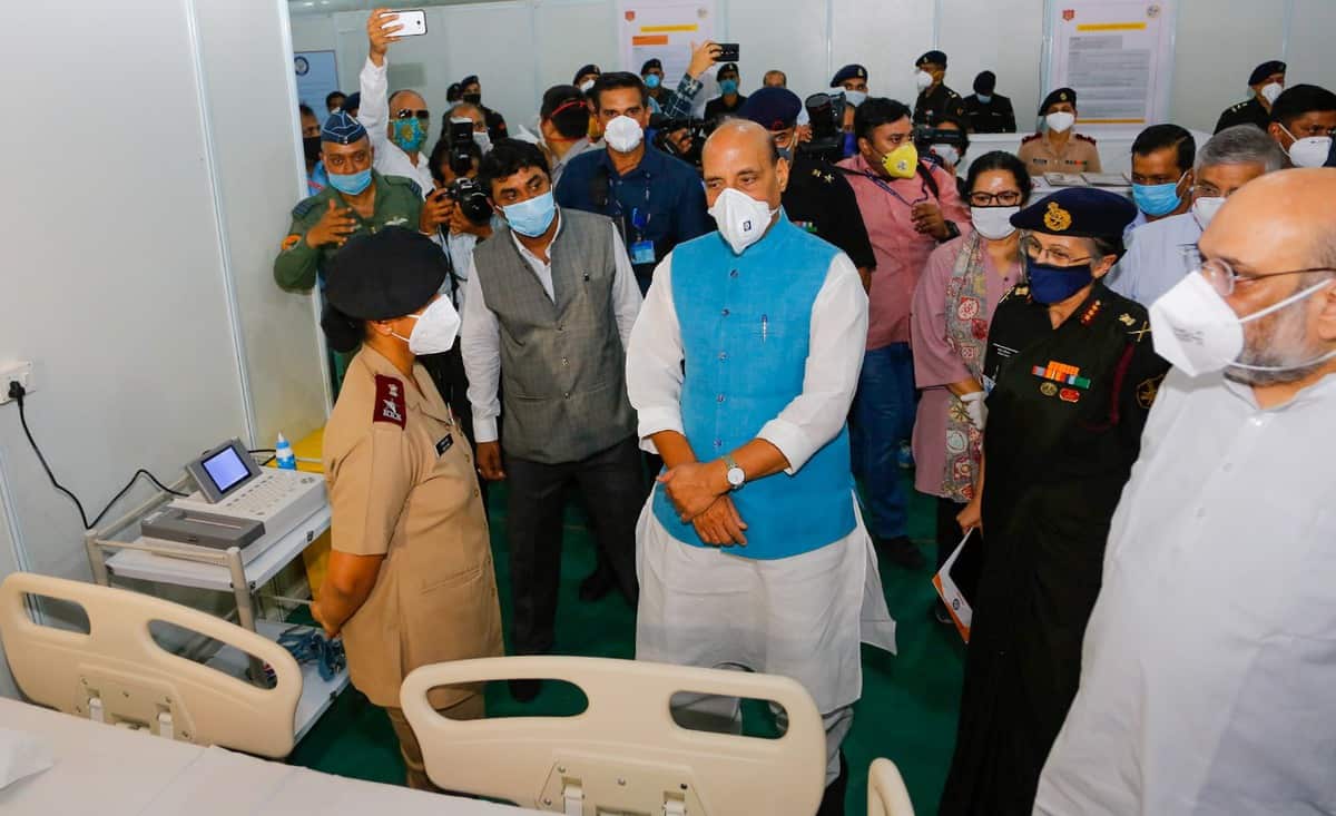 Hospital with 1000 beds, 250 of for ICU, operational from today