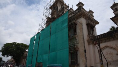Chowmohalla Palace restoration underway after damaged window