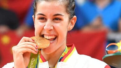 Rio Olympic gold medallist Carolina Marin