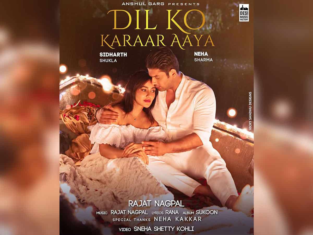First poster of Sidharth Shukla, Neha Sharma's new music video impresses fans