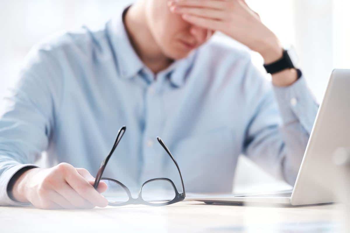 Migraine from exhaustion
