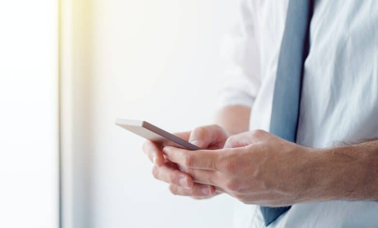 Mobile phone texting