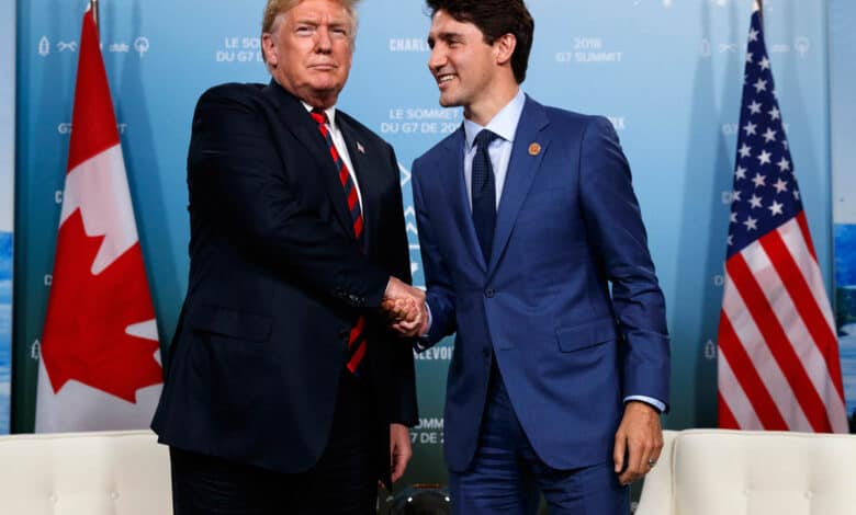 Trump and Trudeau