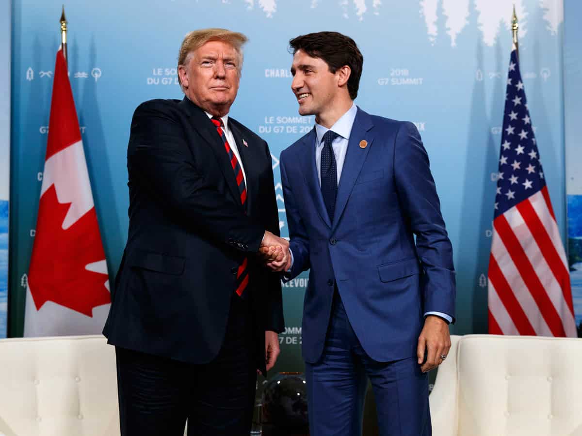 Trump and Trudeau