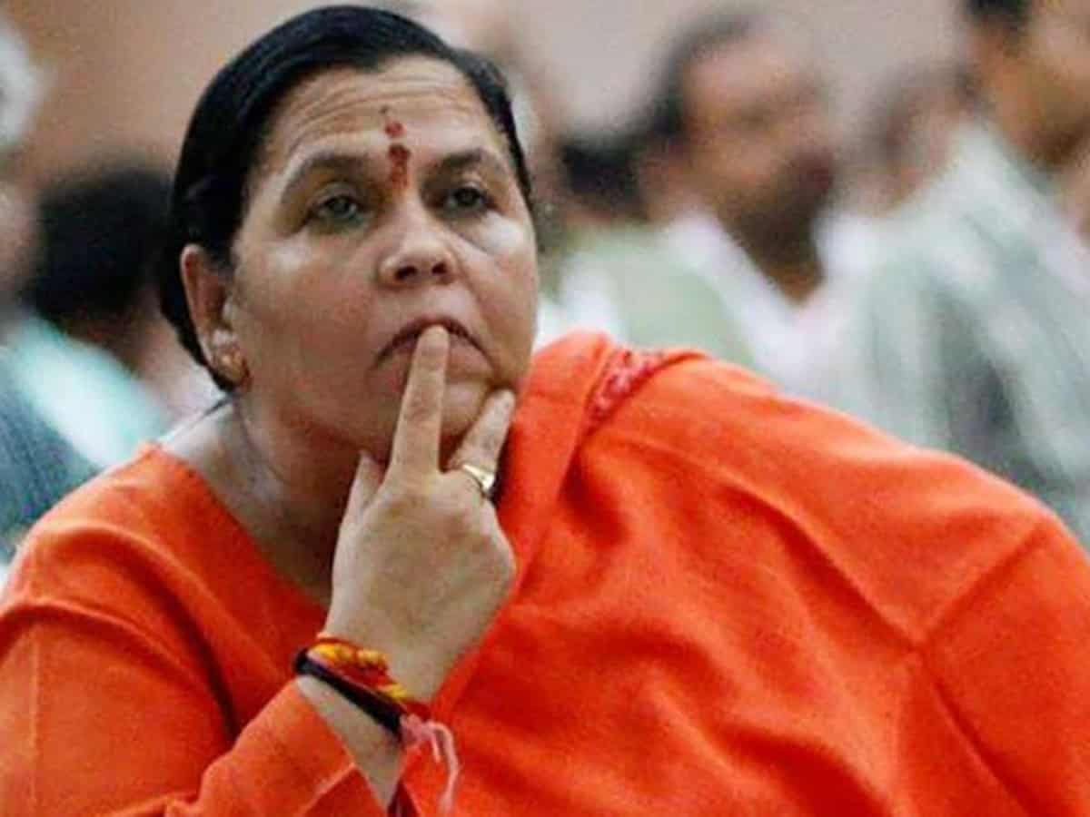 'I never say that you are Lodhi, you vote for BJP,' says BJP leader Uma Bharti