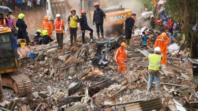 16 killed after building collapses in Syria