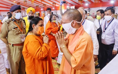 'Bhumi pujan' one of biggest moment for country: Uma Bharti