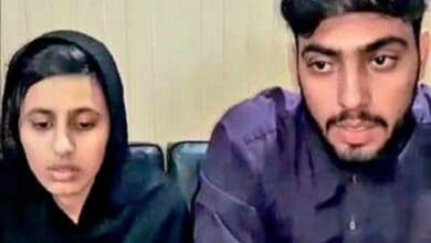 Jagit Kaur with her husband Mohammad Hassan