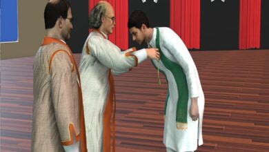 Avatar of a graduate receiving medal