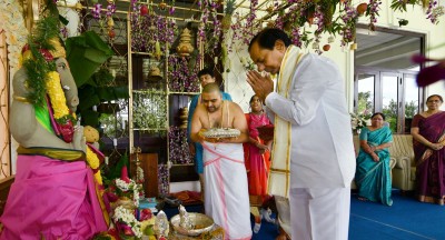 Ganesha fest begins on subdued note in two Telugu states
