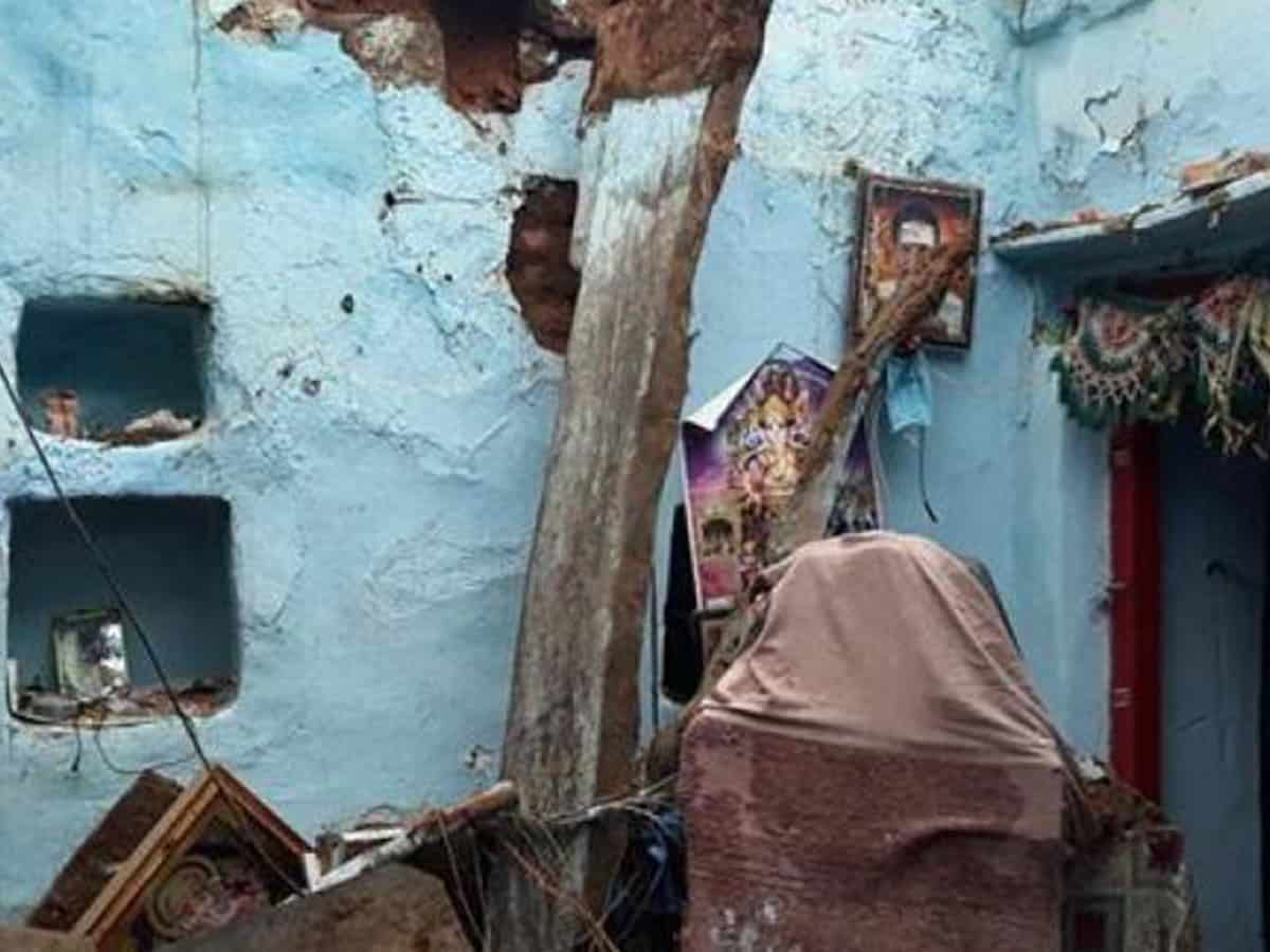 Woman, two minor daughters die after roof of house collapses