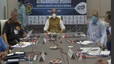 With collaborative, cooperative efforts we will achieve 'Make for World' in defence sector: Rajnath Singh