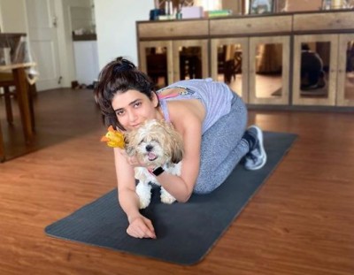 Karishma Tanna has new workout partner