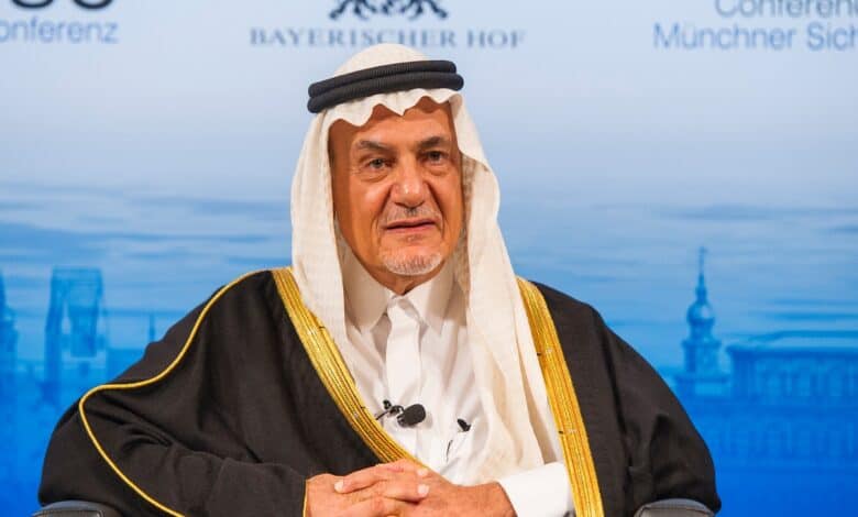 Saudi Prince Turki al-Faisal