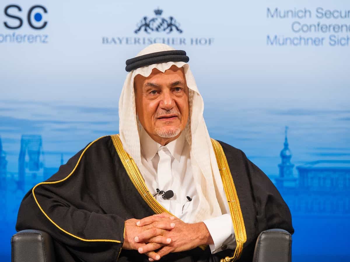 Saudi Prince Turki al-Faisal