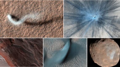 Mars Reconnaissance Orbiter's views from above