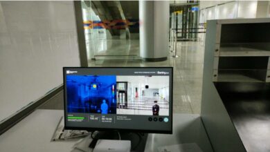 Hyderabad Airport receives Mass Fever Screening System from Govt