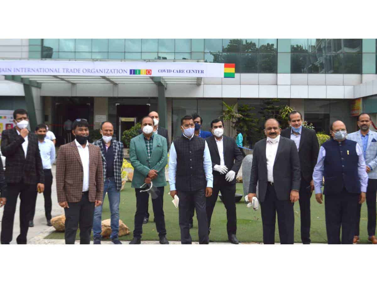 Harish Rao inaugurates 100 bedded JITO-Corona Care Center