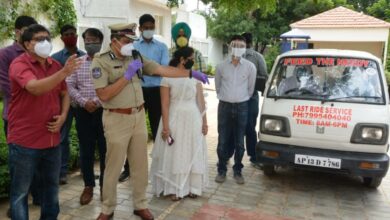 Rachakonda PS starts free funeral vehicle service for COVID patients